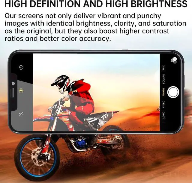 Alt view image 3 of 6 - for iPhone XR Screen Replacement 6.1" 3D Touch LCD Display Digitizer Full Assembly Repair Tools Front Glass Screen Protector and Waterproof Adhesive Sticker Fix Kit A1984 A2105 A2106 A2108