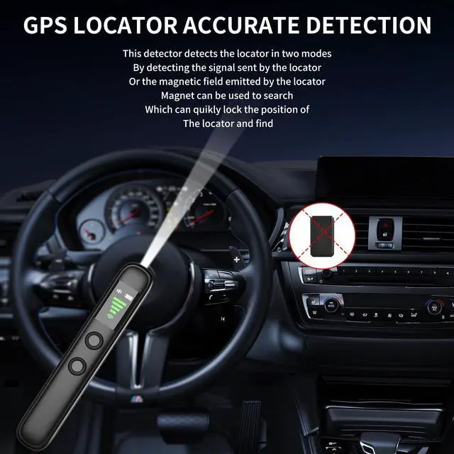 Alt view image 2 of 8 - Hidden Camera detectors,Device Detector, counterspy detectors, GPS Tracking detectors, Bug detectors Electronic scanners, RF detectors,Device Detector - For Office Car Hotel Travel Indoor Outdoor Use