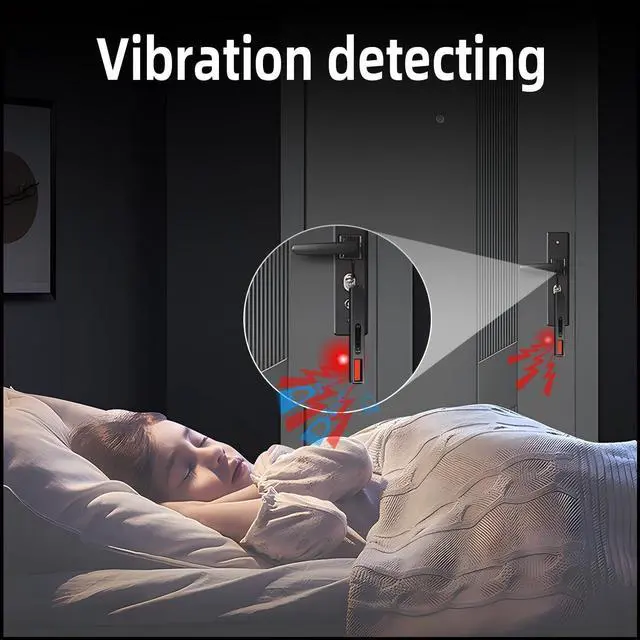 Alt view image 4 of 7 - Hidden Camera Detectors Camera Detector - Magnet Detector Vibration Detecting RF Wireless Signal Scanner for Home/Office/Travel/Hotel, 4 Levels Sensitivity 4 Modes