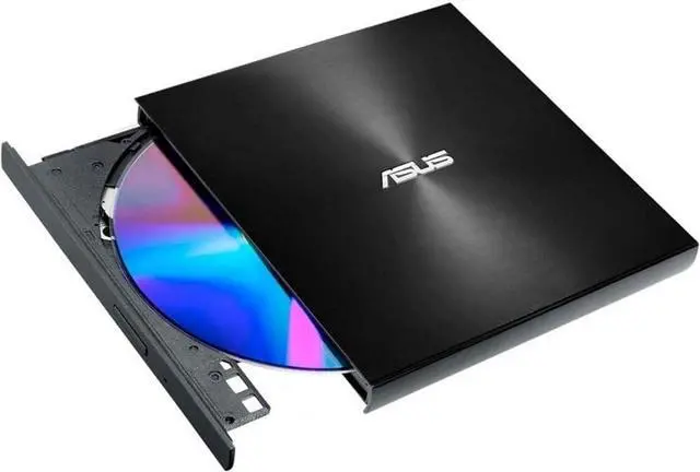 Alt view image 5 of 5 - ZenDrive Black 13mm External 8X DVD/Burner Drive +/-RW with M-Disc Support, Compatible with Both Mac & Windows and Nero BackItUp for Android Devices (USB 2.0 & Type-C Cables Included)
