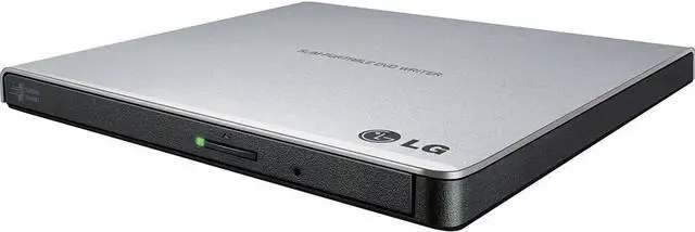 Main image of LG Electronics USB 3.0 Compatible Super-Multi Slim Portable DVD+/-RW External Drive for PC Windows, Linux, Mac OS with M-DISC Support GP65NS60 (Silver)