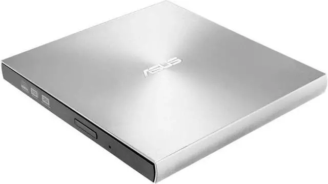 Alt view image 2 of 5 - ZenDrive Silver 13mm External 8X DVD/ Burner Drive +/-RW with M-Disc Support, Compatible with both Mac & Windows and Nero BackItUp for Android devices (USB 2.0 & Type-C cables included)