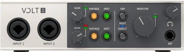 Alt view image 3 of 4 - Universal Audio Volt 2 USB Audio Interface