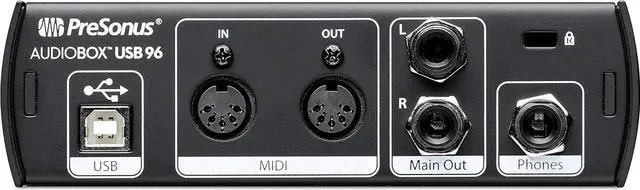 Alt view image 7 of 7 - PreSonus AudioBox 96 25th Anniversary USB Audio Interface with Studio One Artist DAW Recording Software