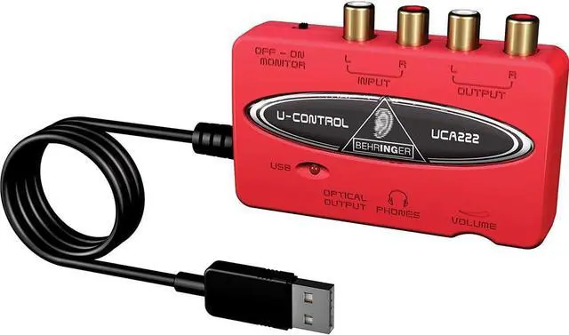 Alt view image 2 of 5 - Behringer U-Control UCA222 USB Audio Interface