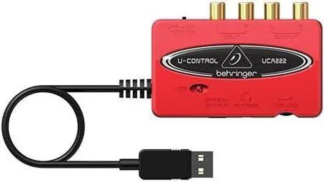 Alt view image 5 of 5 - Behringer U-Control UCA222 USB Audio Interface