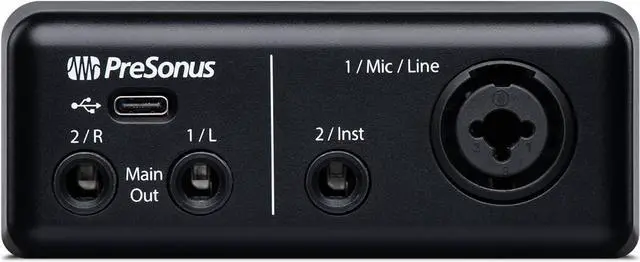 Alt view image 2 of 7 - PreSonus AudioBox GO | USB-C Audio Interface for music production with Studio One DAW Recording Software, Music Tutorials, Sound Samples and Virtual Instruments