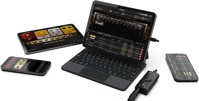 Alt view image 6 of 7 - IK Multimedia iRig HD X Guitar Audio Interface - 96 kHz Music Recording, 24-bit, For iPhone, iPad, Mac, iOS, And PC With Lightning Cable, USB-C, Guitar Accessories, Recording Studio Equipment