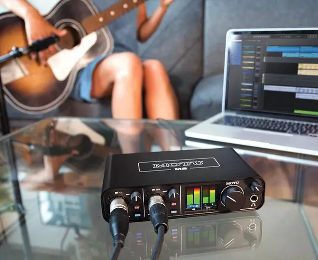 Alt view image 5 of 7 - MOTU M2 2x2 USB-C Audio Interface