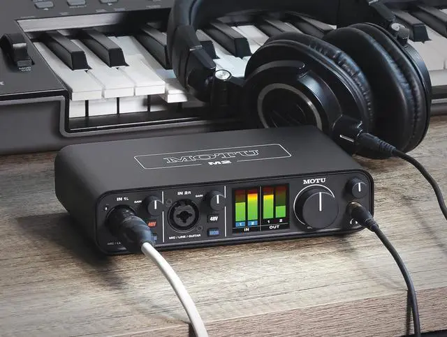 Alt view image 6 of 7 - MOTU M2 2x2 USB-C Audio Interface