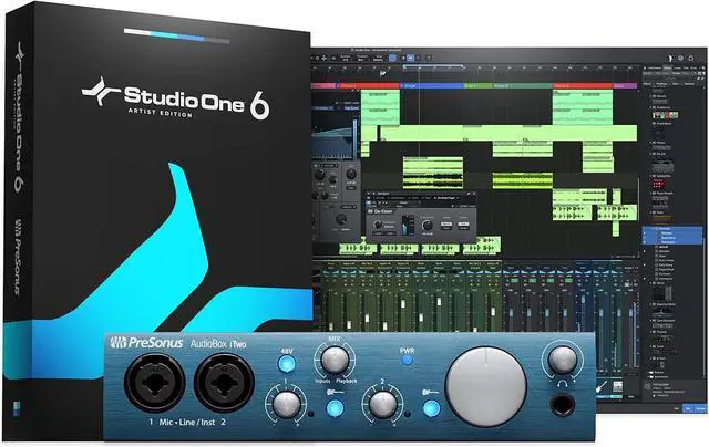 PreSonus AudioBox iTwo 2x2 USB/iPad Audio Interface with