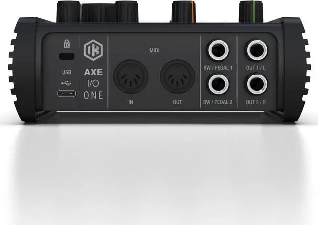 Alt view image 5 of 7 - IK Multimedia AXE I/O One - Professional USB Audio Interface with Z-TONE advanced guitar tone shaping, AmpliTube and TONEX software included, high-resolution recording studio equipment