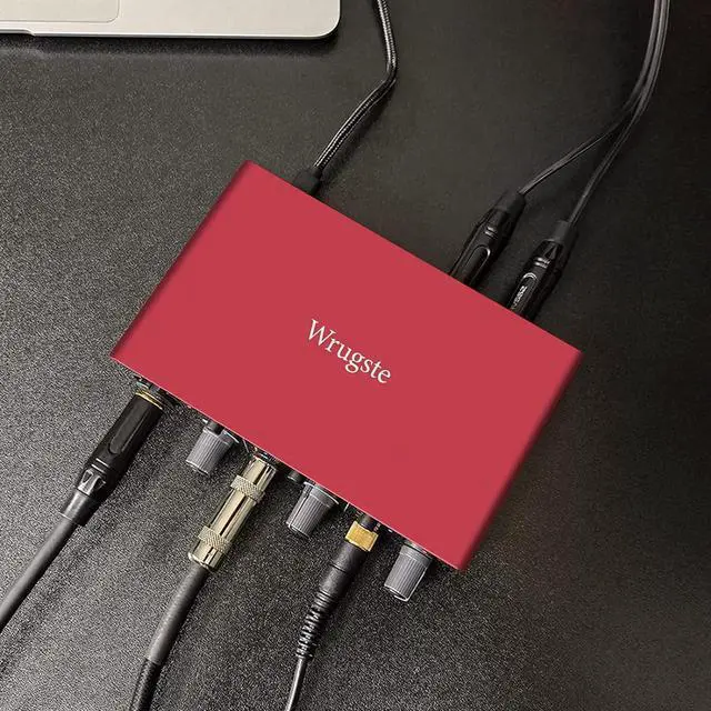 Alt view image 3 of 6 - USB Audio Interface Solo(24Bit/192kHz)+48V Phantom Power for Computer Recording Podcasting and Streaming Plug and Play Noise-Free Wrugste XLR Audio Interface for PC No Software Included