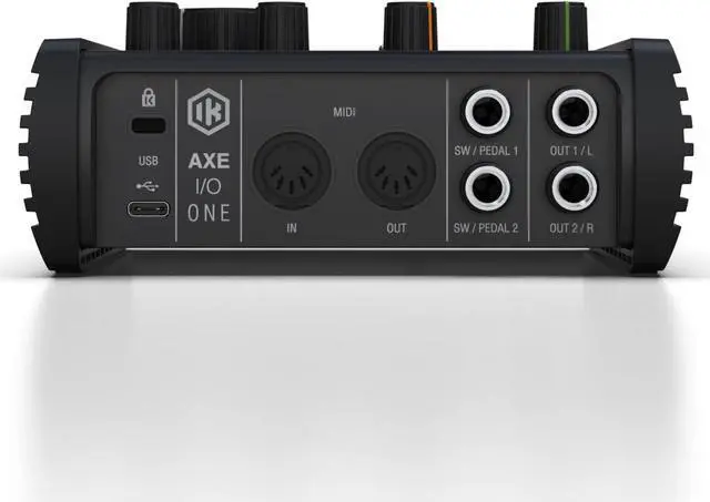 Alt view image 4 of 7 - IK Multimedia AXE I/O One - Professional USB Audio Interface with Z-TONE advanced guitar tone shaping, AmpliTube and TONEX software included, high-resolution recording studio equipment