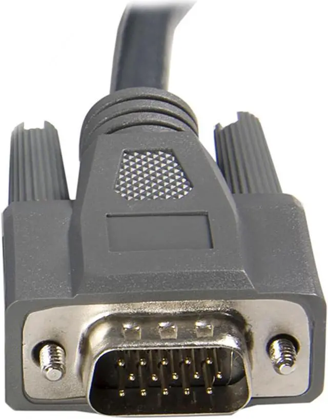 Alt view image 4 of 5 - 6 ft Ultra-Thin USB VGA 2-in-1 KVM Cable (SVUSBVGA6)