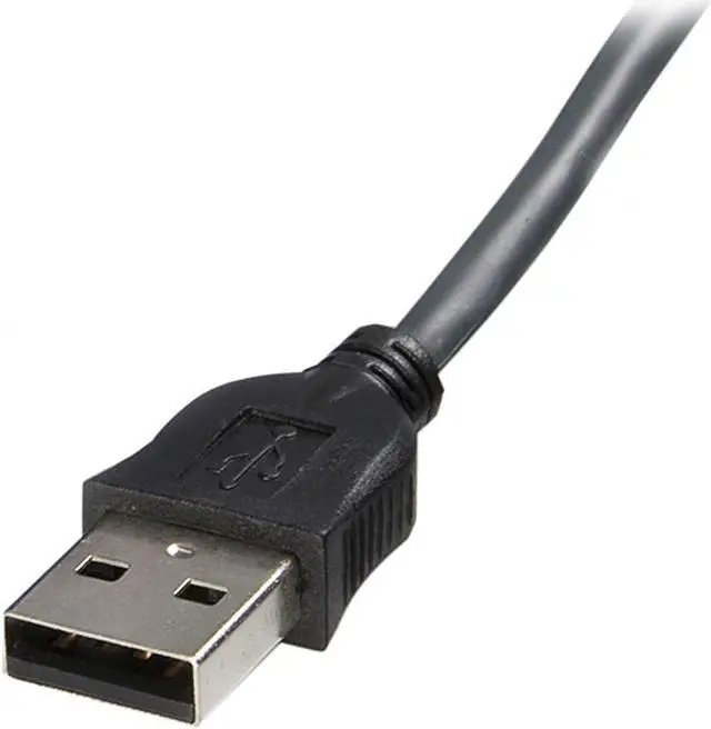 Alt view image 3 of 5 - 6 ft Ultra-Thin USB VGA 2-in-1 KVM Cable (SVUSBVGA6)