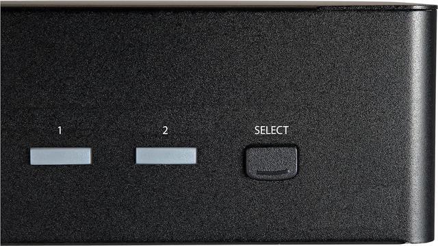 Alt view image 6 of 7 - 2 Port Dual Monitor HDMI KVM Switch - 4K 60Hz Ultra HD HDR - Desktop 4K HDMI 2.0 KVM Switch with 2 Port USB 3.0 Hub (5Gbps) & 4x USB 2.0 HID, Audio - Hotkey Switching - TAA (SV231DHU34K6)