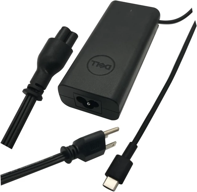 Alt view image 3 of 7 - For Dell Laptop Charger 65W Watt USB Type C AC Power Adapter Include Power Cord for Dell Latitude 3340 3440 3540 5340 5440 5540 7340 7440 7640 9440 2in1