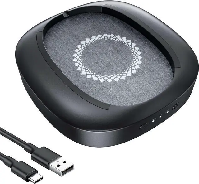 Main image of Mouse Mover with Adjustable Interval Timer and Ultra-Silent Motor, Mouse Jiggler Simulates Real Mouse Movement, No Need Software, Mouse Jiggers for Keeping Computer Awake(Black)