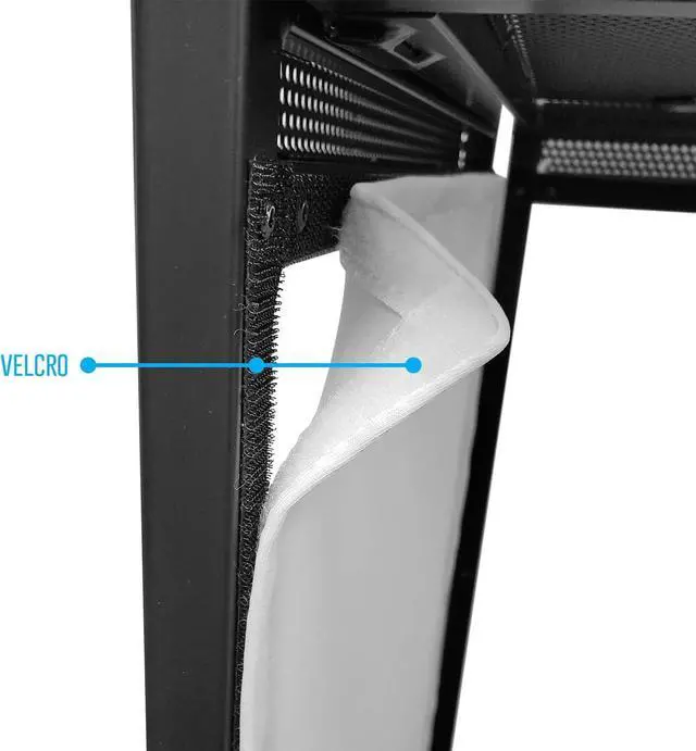 Alt view image 6 of 7 - Portable DJ Facade Booth with Black and White Lighting Scrims, Carry Cases | Standing DJ Table - 40" x 20" | DJ Controller Stand | Recording Mixer Stand| DJ Booth (ES-01)