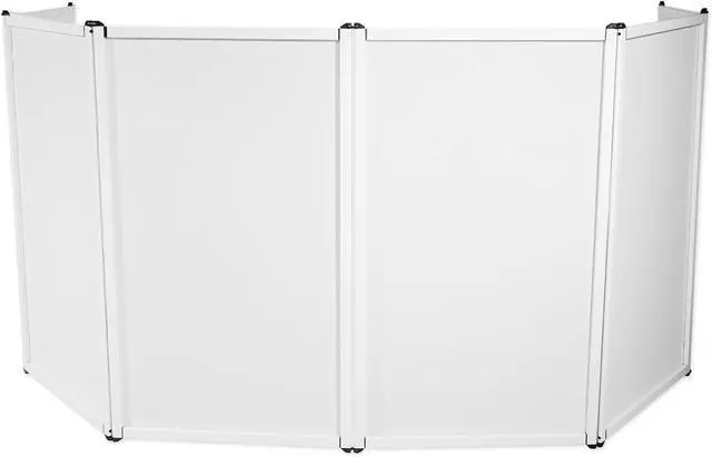 Alt view image 2 of 7 - White DJ Facade-Includes 4 Scrims 27.5 W x 47.2 H
