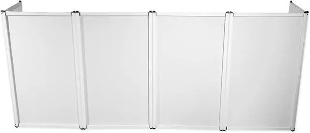 Alt view image 3 of 7 - White DJ Facade-Includes 4 Scrims 27.5 W x 47.2 H