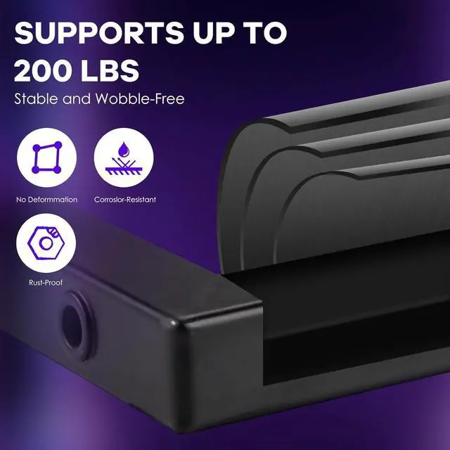 Alt view image 6 of 7 - DJ Booth Portable DJ Facade Table Station, Foldable DJ Event Booth Facade with 38.5" x 19" Flat Table Top, DJ Table Stand with Black & White Scrims, Carrying Bag