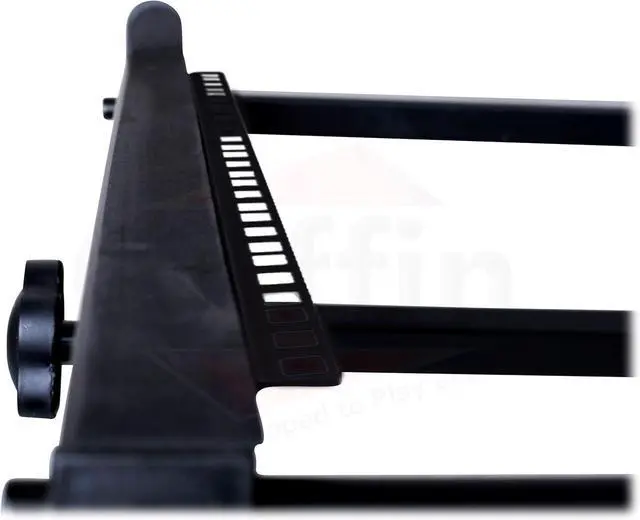 Alt view image 7 of 7 - Rack Mount Rolling Stand & Adjustable Mixer Platform Rails by  | 19U Cart Holder for Music Studio Booth Pro Audio Recording Cabinet | Stage Equipment DJ Gear Storage Case for Amplifier, Effects