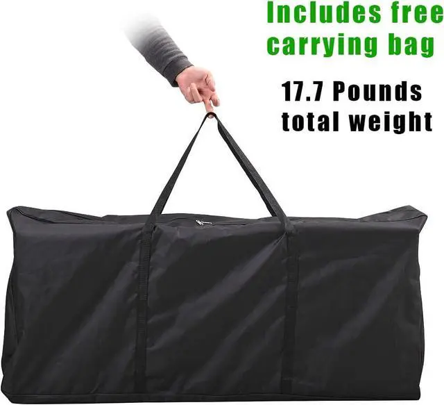 Alt view image 5 of 7 - Portable DJ Table Stand DJ Controller Stand DJ Desk DJ Booth Adjustable Height DJ Stand For Laptop/Synth DJ Mixer Stand with Braced Keyboard Stand w/35 x 17.3 Table Top and Travel Bag
