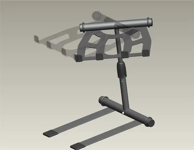 Alt view image 5 of 7 - SH-LS800 DJ Laptop Stand