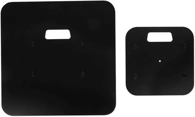 Main image of Top+Bottom Black Totem Plates to Make RTP32W/RTP82W Stands