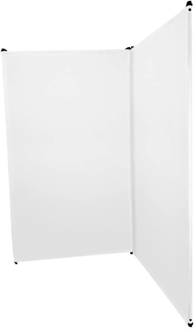Alt view image 2 of 5 - White DJ Facade Extension For  2 Extra Foldable Panels