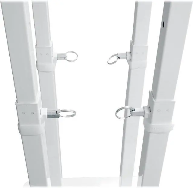 Alt view image 4 of 7 - 2  RTP-GO Portable Collapsible DJ Totem Light/Speaker Stands+Bags+Scrim
