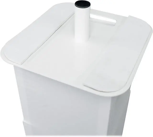 Alt view image 6 of 7 - 2  RTP-GO Portable Collapsible DJ Totem Light/Speaker Stands+Bags+Scrim