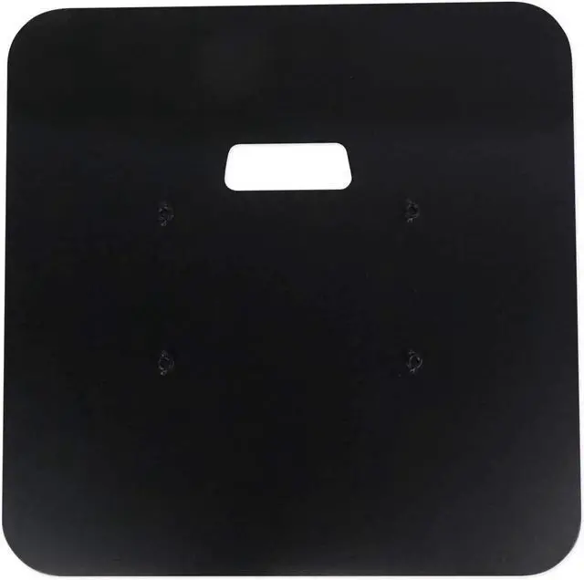 Alt view image 2 of 6 - Top+Bottom Black Totem Plates to Make RTP32W/RTP82W Stands
