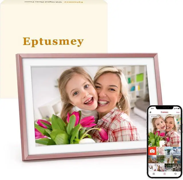 Main image of Digital Picture FrameBuilt-in 32GB| WiFi Digital Photo Frame with 10.1" Touch Display, Send Picture/Video via /USB/Micro SD, Easy Setup, for mom