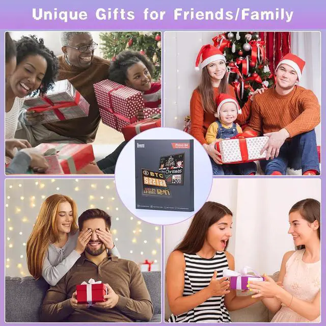 Alt view image 6 of 7 - Pixoo-64 - WiFi Pixel Cloud Digital Picture Frame with APP Control,64 X 64 LED Panel Display Frame for Gaming Room Decoration/Social Media Fans Counter