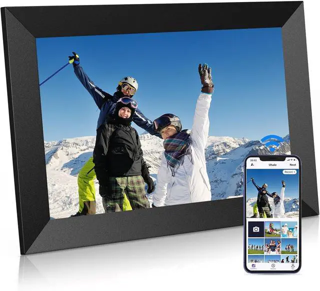 Main image of Digital Picture Frame WiFi 10.1 inch HD IPS Touch Screen Electronic Picture Frame Slideshow Smart Loop Digital Photo Frame with APP & SD Card Slot to Load Photos & Videos from Your Phone