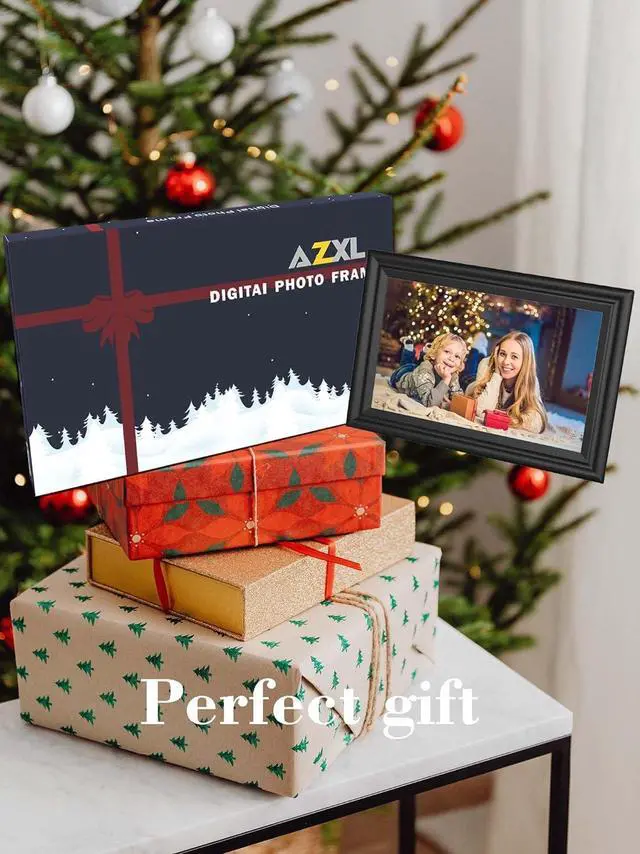 Alt view image 6 of 7 - Digital Picture Frame WiFi 10.1 inch HD 1280x800 Digital Photo Frame Touch Screen IPS Display 16GB Storage Automatic Rotation with iOS and Android Free App for Mom for Grandparents Gift Black