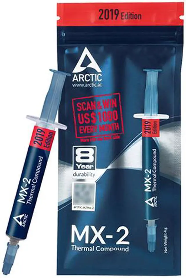Alt view image 7 of 9 - ARCTIC COOLING MX 2 8g ACTCP00004B Thermal Compound for All Coolers