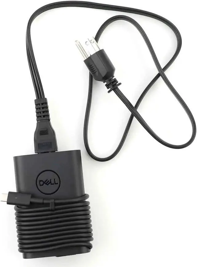 Alt view image 2 of 4 - Dell 45W USBC Type C Original charger for Dell XPS 12 XPS 13 9360 9365 9370 9333 9380 7390 Latitude 7275 7370 5175 5285 5290-2in1 7390-2in1, LA45NM150, 0HDCY5