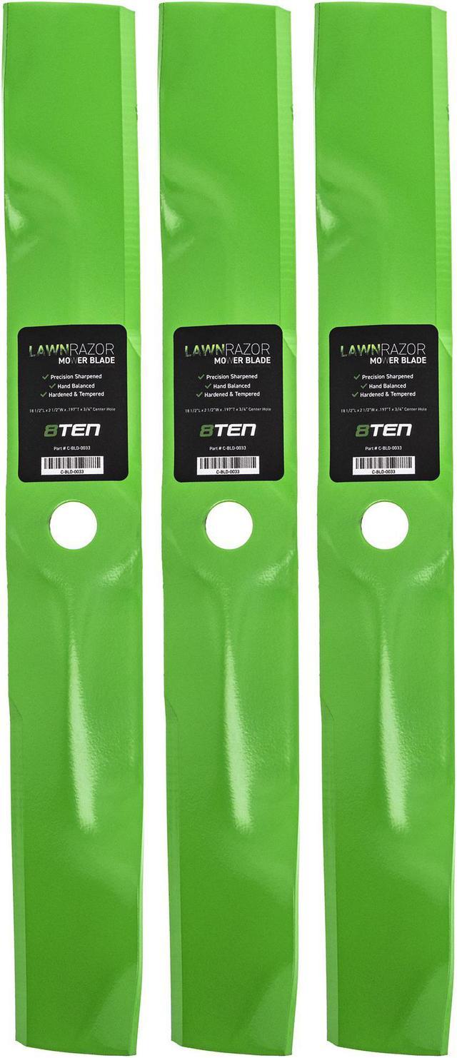 Lawn razor best sale mower blades