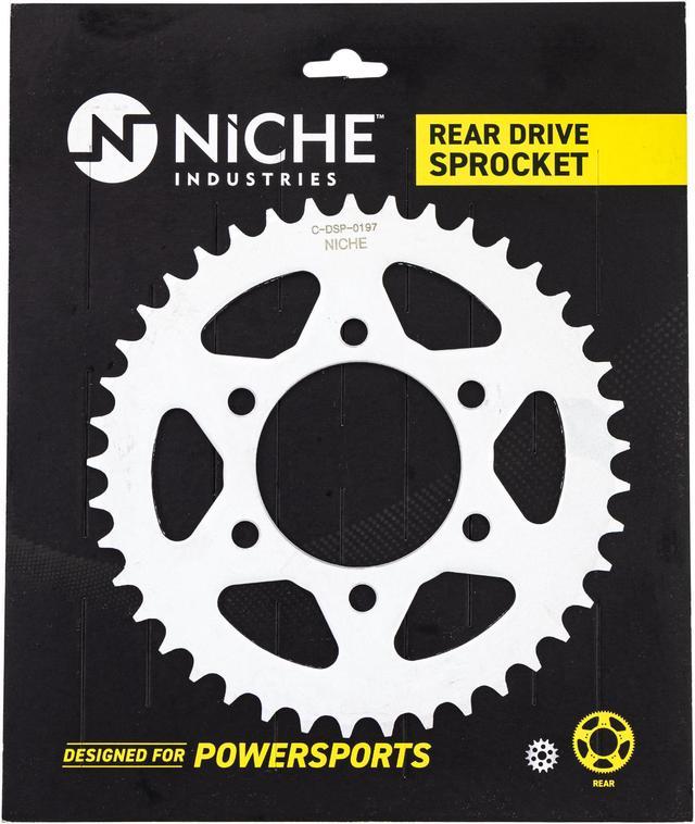 NICHE 520 Pitch 41 Tooth Rear Drive Sprocket for 2008-2010 Kawasaki Ninja  ZX10R 42041-0055