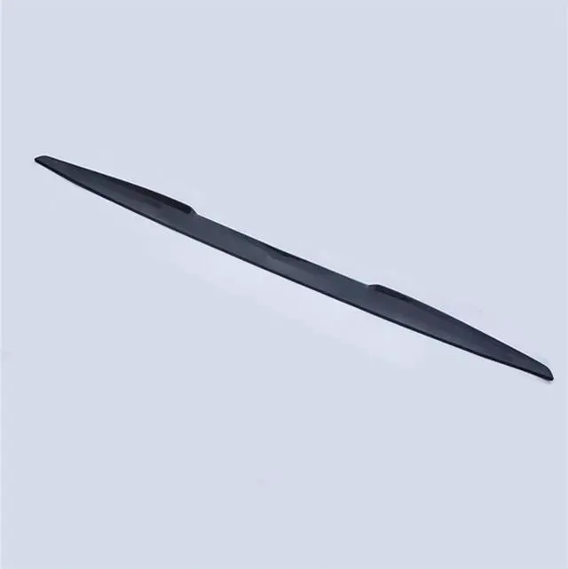 Alt view image 5 of 7 - Acaigel 39'' Flexible PU Car Rear Roof Trunk Spoiler Lip Wing Glossy Black Self-adhesive