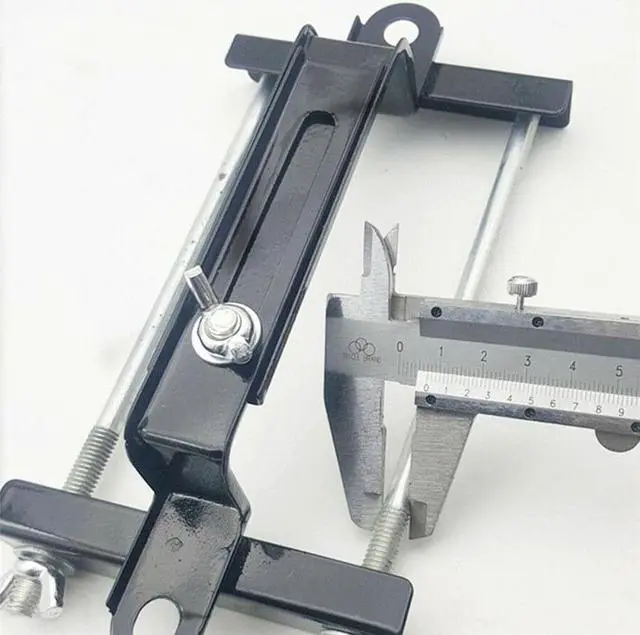 Alt view image 5 of 7 - Acaigel Metal Rack Car Storage Battery Holder Mounting Bracket Adjustable Width 16-22cm