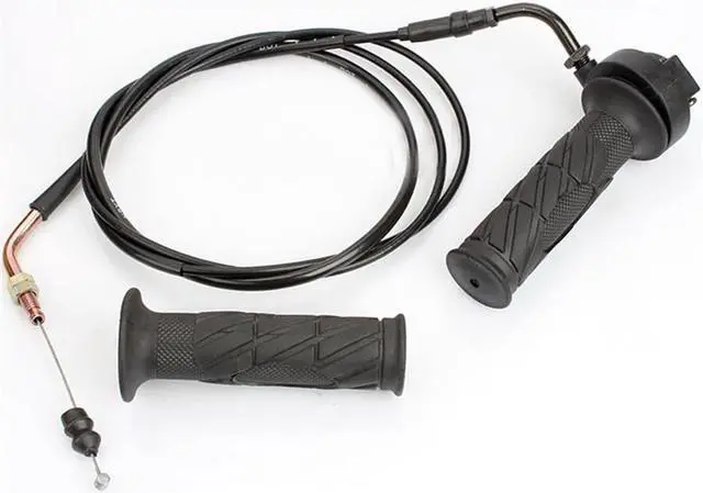 Alt view image 4 of 7 - Acaigel 2x Moped Scooter Bike Throttle Turn Handlebar Grip Cable for GY6 125cc-150cc ATV