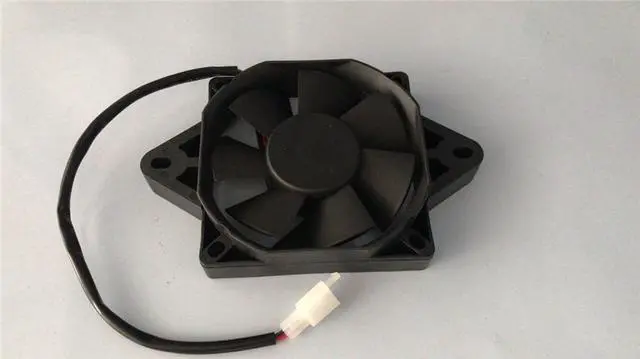 Alt view image 7 of 7 - Acaigel 12V Electric Oil Cooler Radiator Water Cooling Fan For Motorcycle ATV Buggy Bike Ship?from?USA