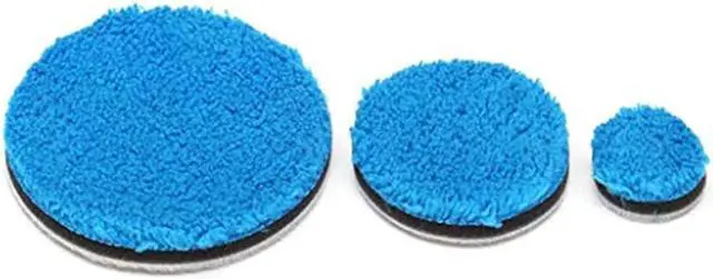 Alt view image 3 of 7 - FYUU 29Pcs 1" 2" 3" Inch Polishing Pad Kit Buffing Buffer Wool Sponge Pad + M14 Wheel