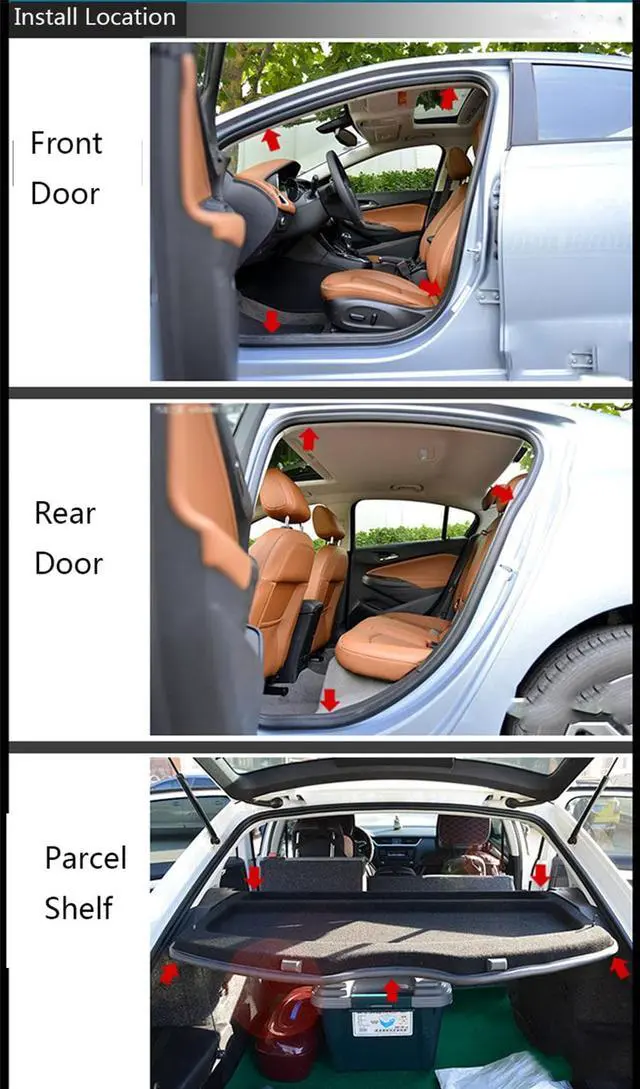 Alt view image 5 of 7 - Paiying 13.1 Feet Rubber Car Door Seal Weatherstrip Body Mounted Front Left+Right Kit US