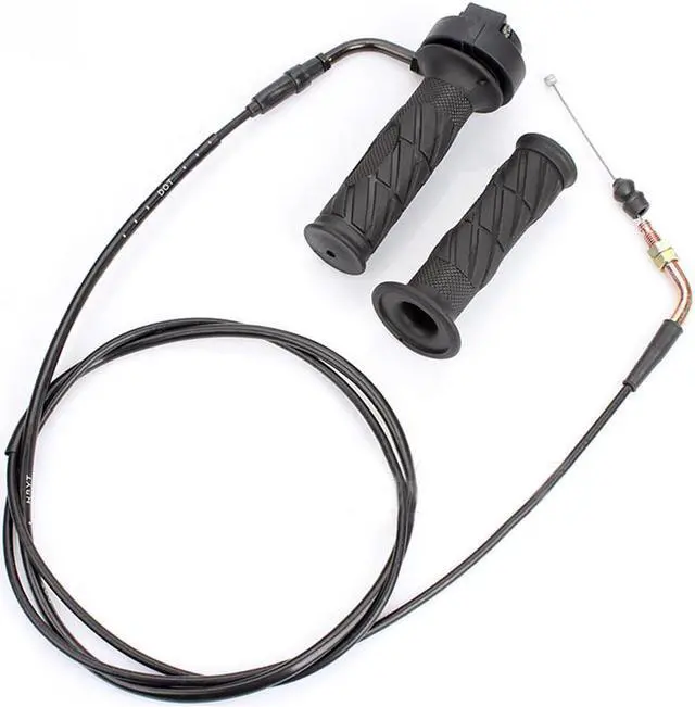 Alt view image 6 of 7 - Acaigel 2x Moped Scooter Bike Throttle Turn Handlebar Grip Cable for GY6 125cc-150cc ATV